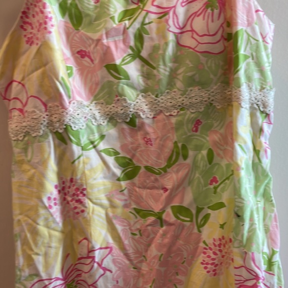 KIDS GIRLS LILY PULITZER FLORAL DRESS SIZE 16 - Picture 2 of 7